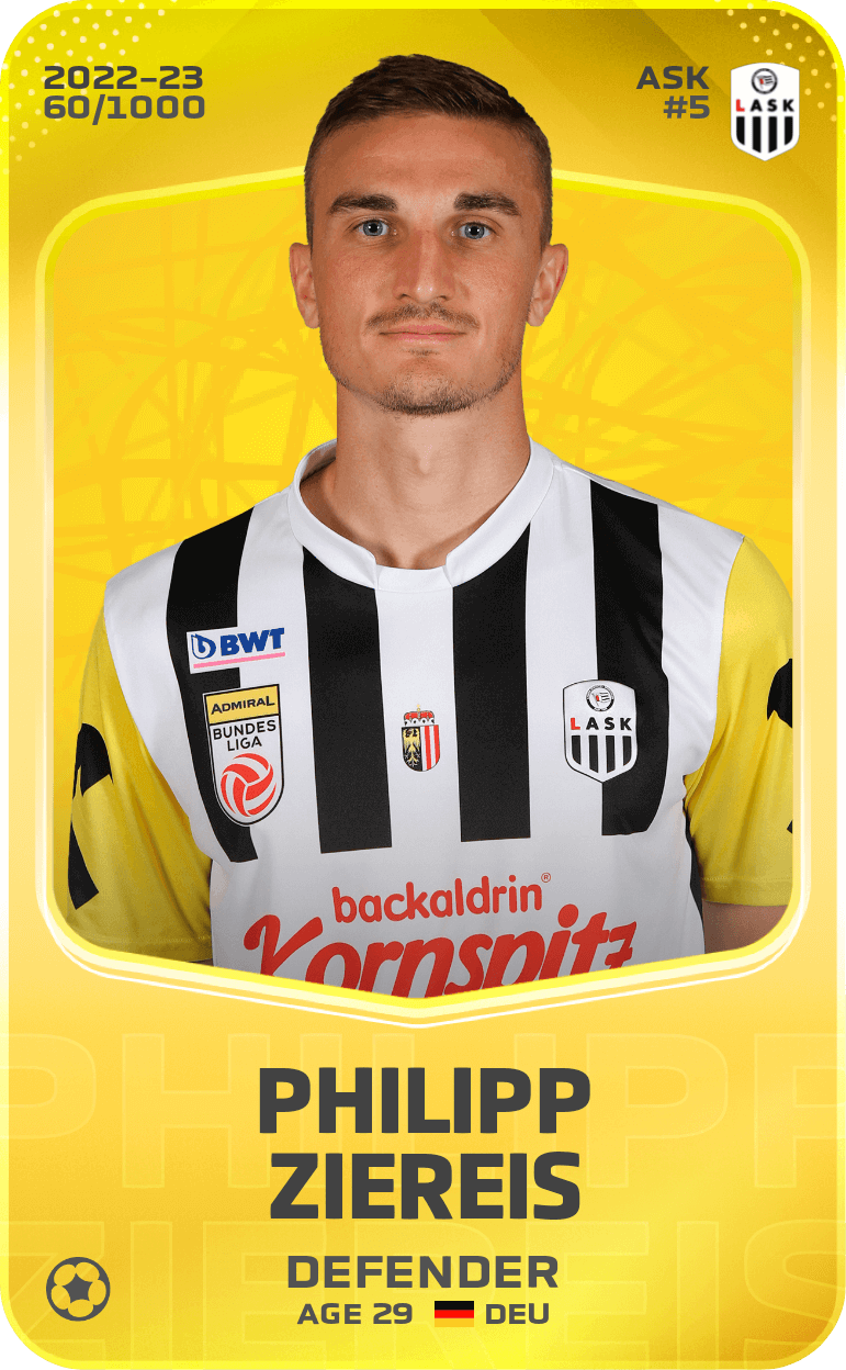Philipp Ziereis 2022-23 • Limited 60/1000