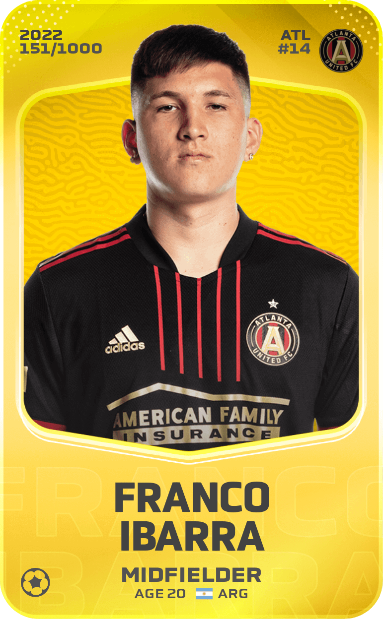 Franco Ibarra 2022-23 • Limited 151/1000