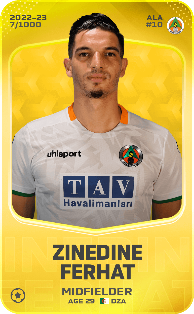 Zinedine Ferhat 2022-23 • Limited 7/1000
