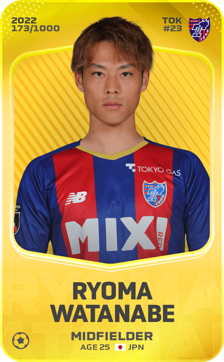 Ryoma Watanabe 2022-23 • Limited 173/1000