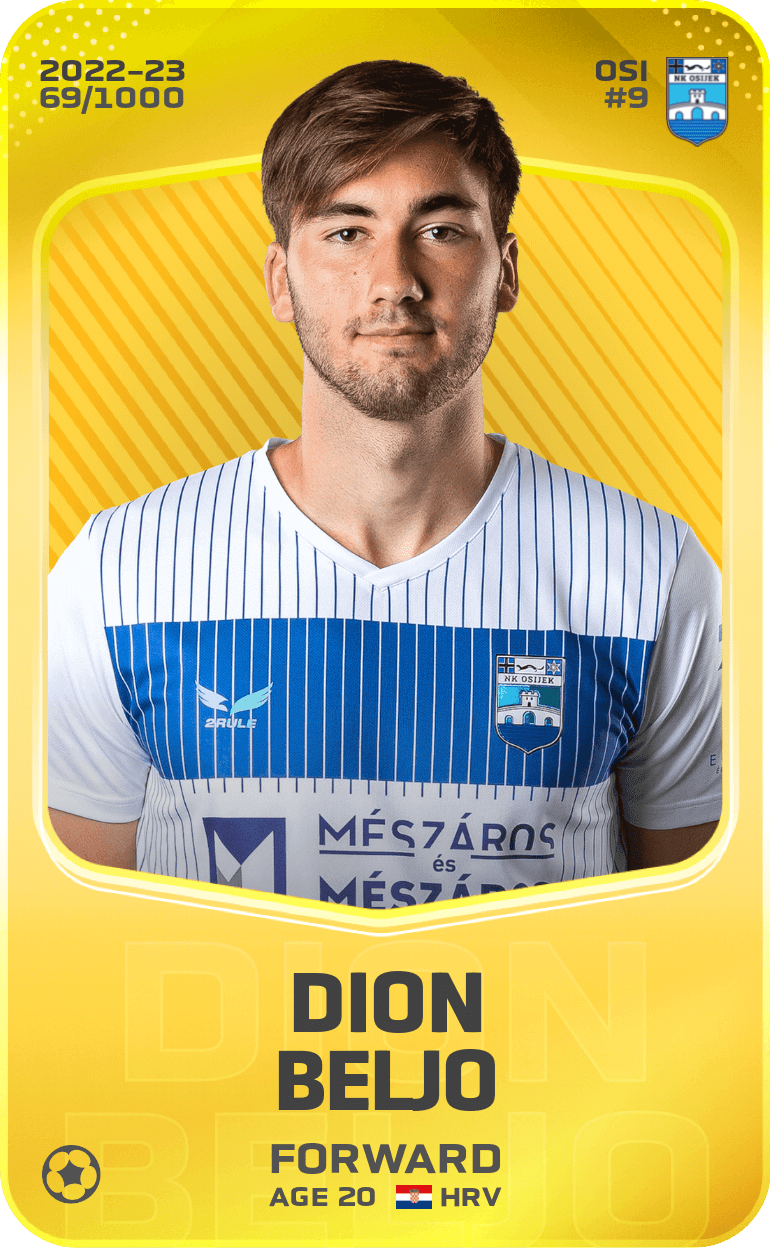 Dion Beljo 2022-23 • Limited 69/1000