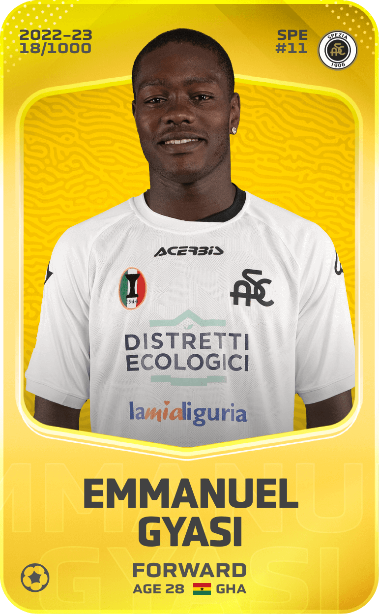 Emmanuel Gyasi 2022-23 • Limited 18/1000