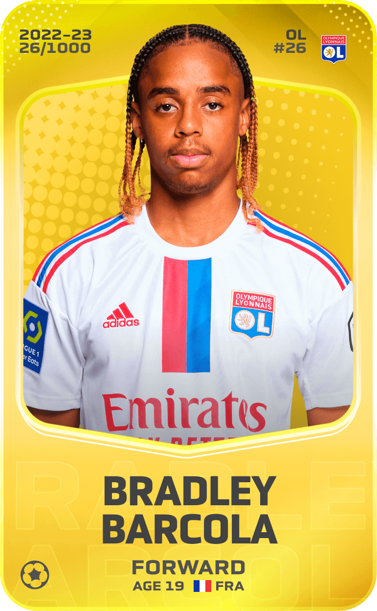Bradley Barcola 2022-23 • Limited 26/1000