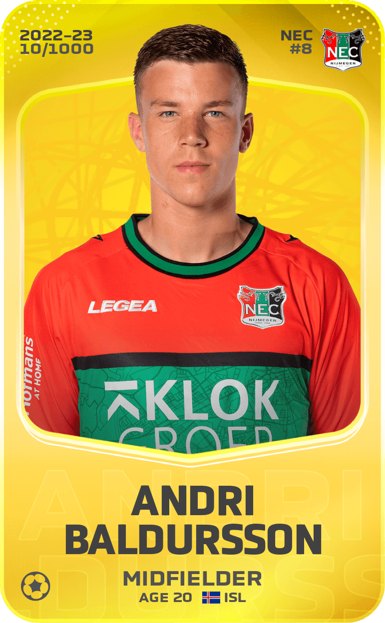 Andri Baldursson 2022-23 • Limited 10/1000