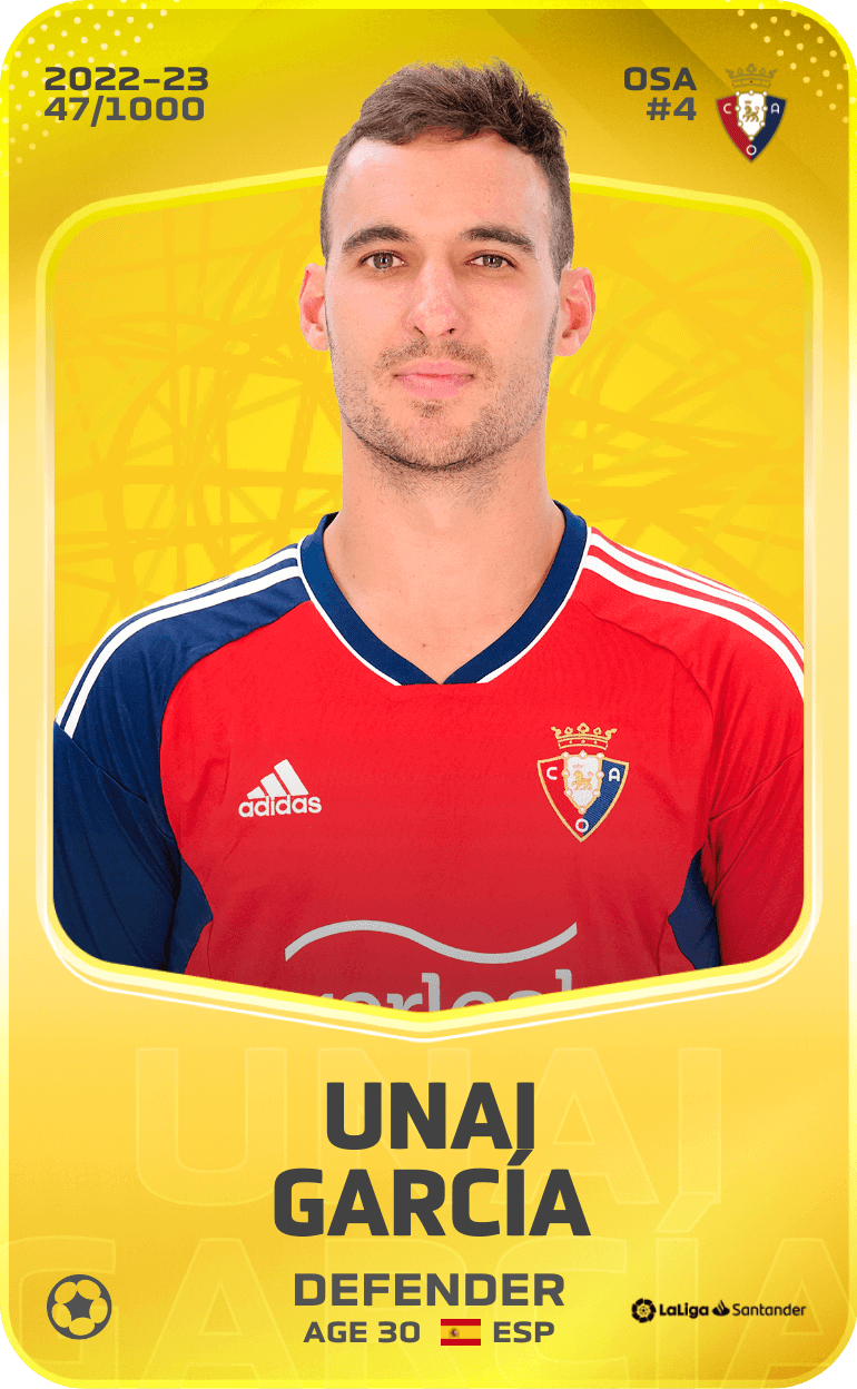 Unai García 2022-23 • Limited 47/1000