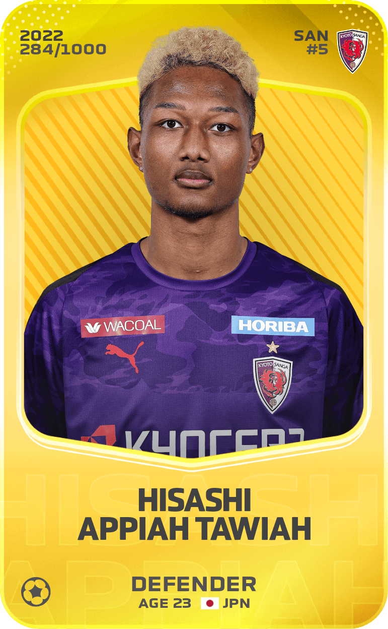Hisashi Appiah Tawiah 2022-23 • Limited 284/1000