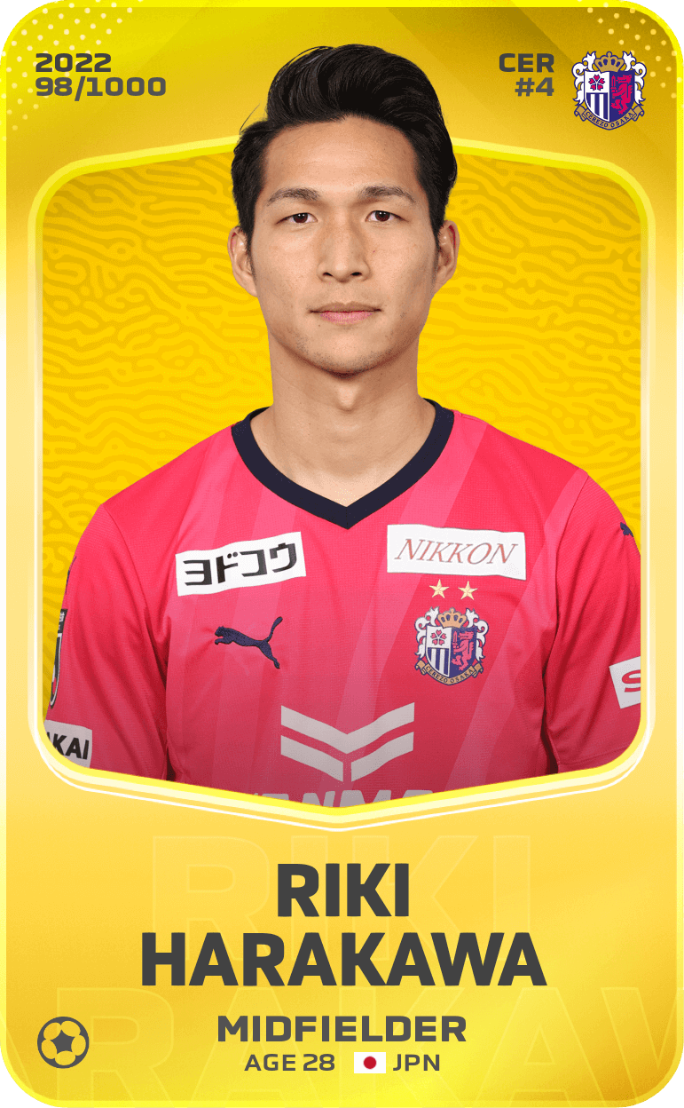 Riki Harakawa 2022-23 • Limited 98/1000