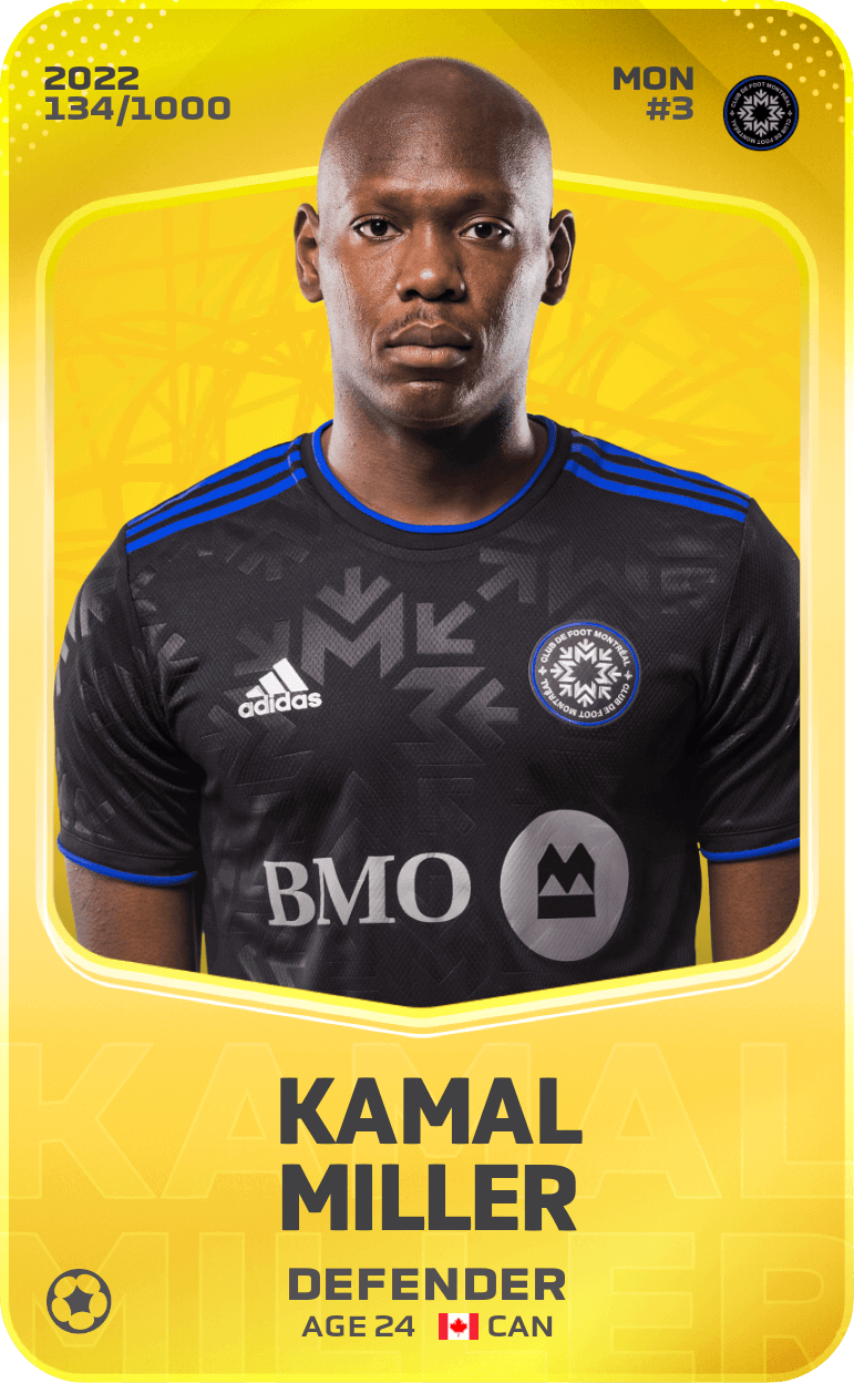 Kamal Miller 2022-23 • Limited 134/1000