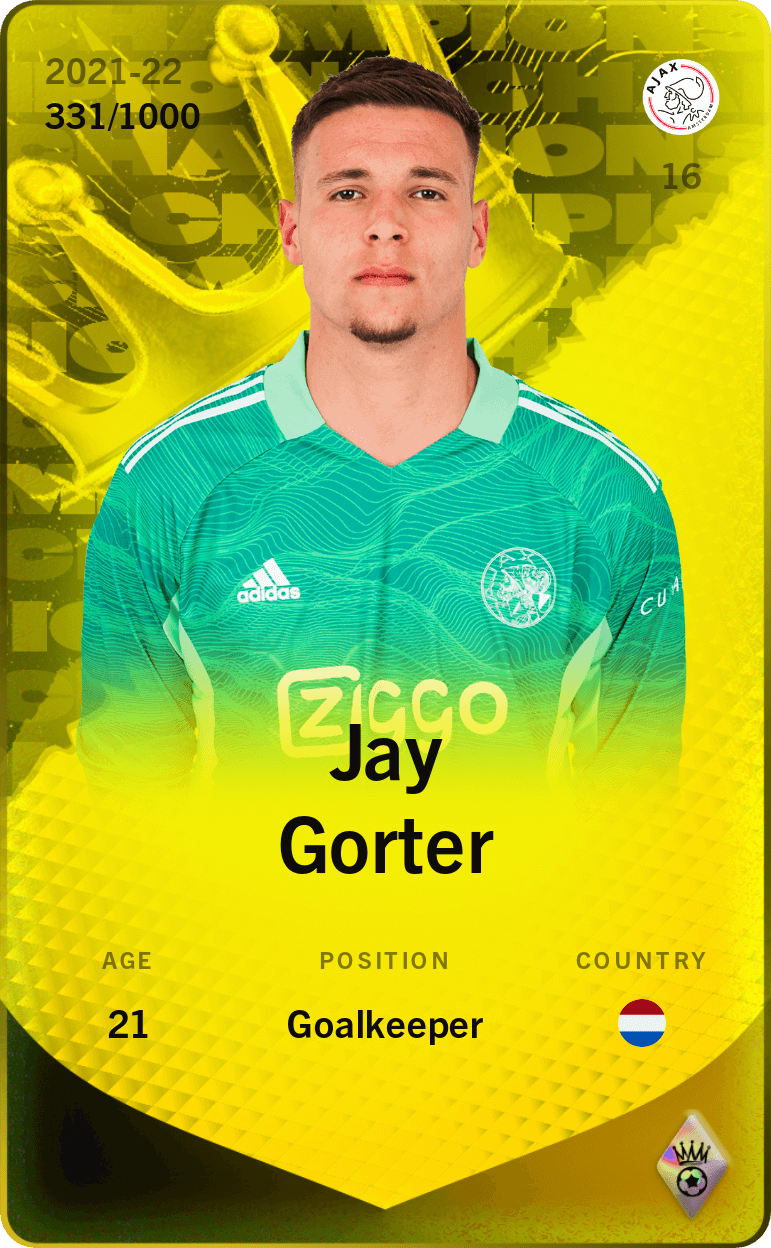 Jay Gorter 2021-22 • Limited 331/1000