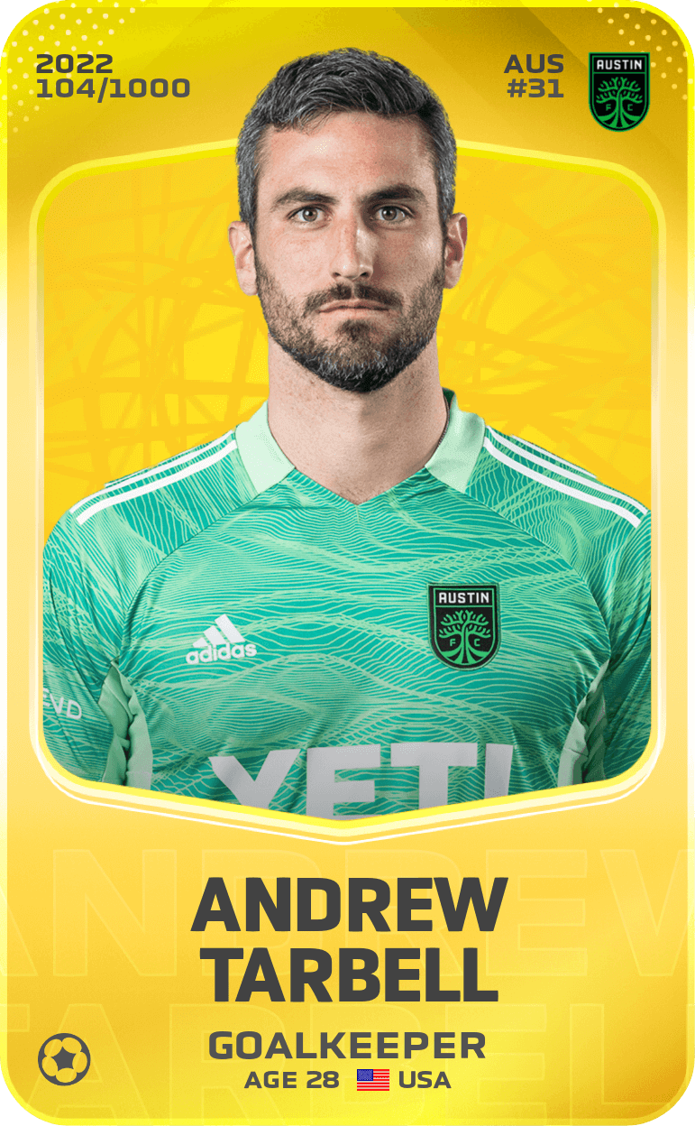 Andrew Tarbell 2022-23 • Limited 104/1000