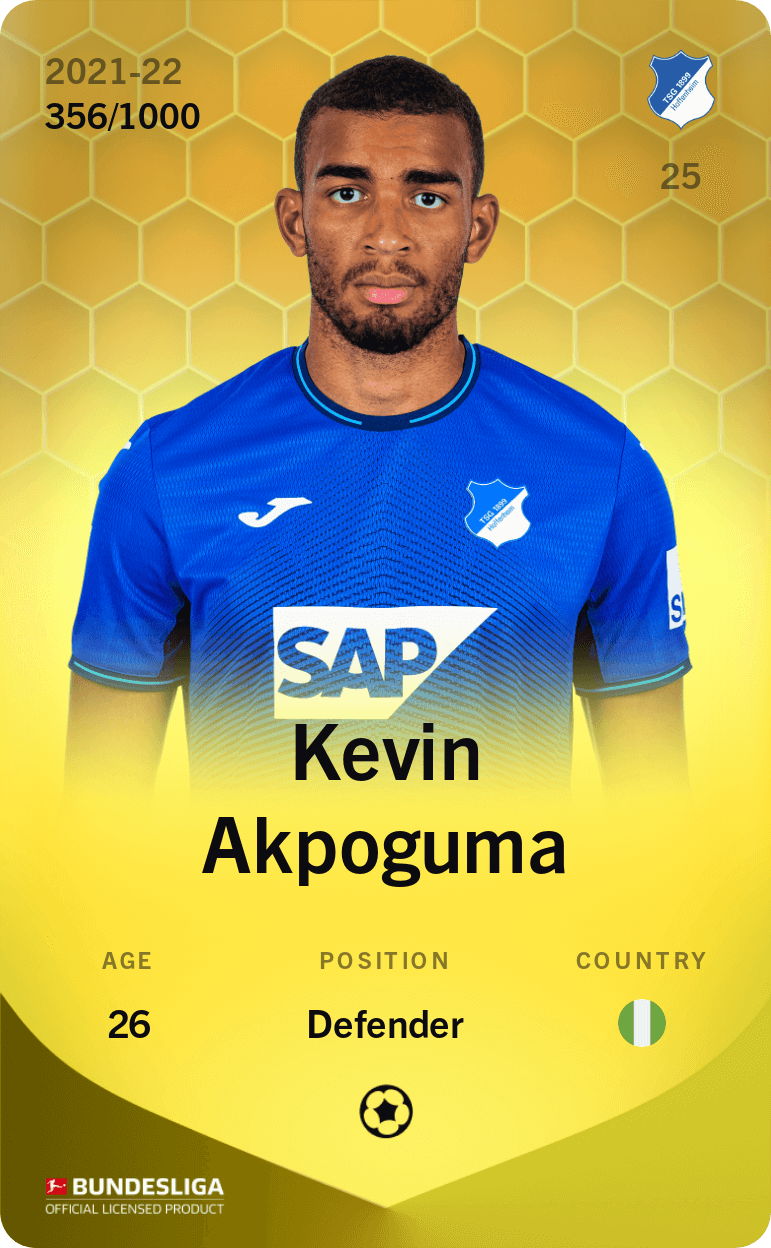 Kevin Akpoguma 2021-22 • Limited 356/1000