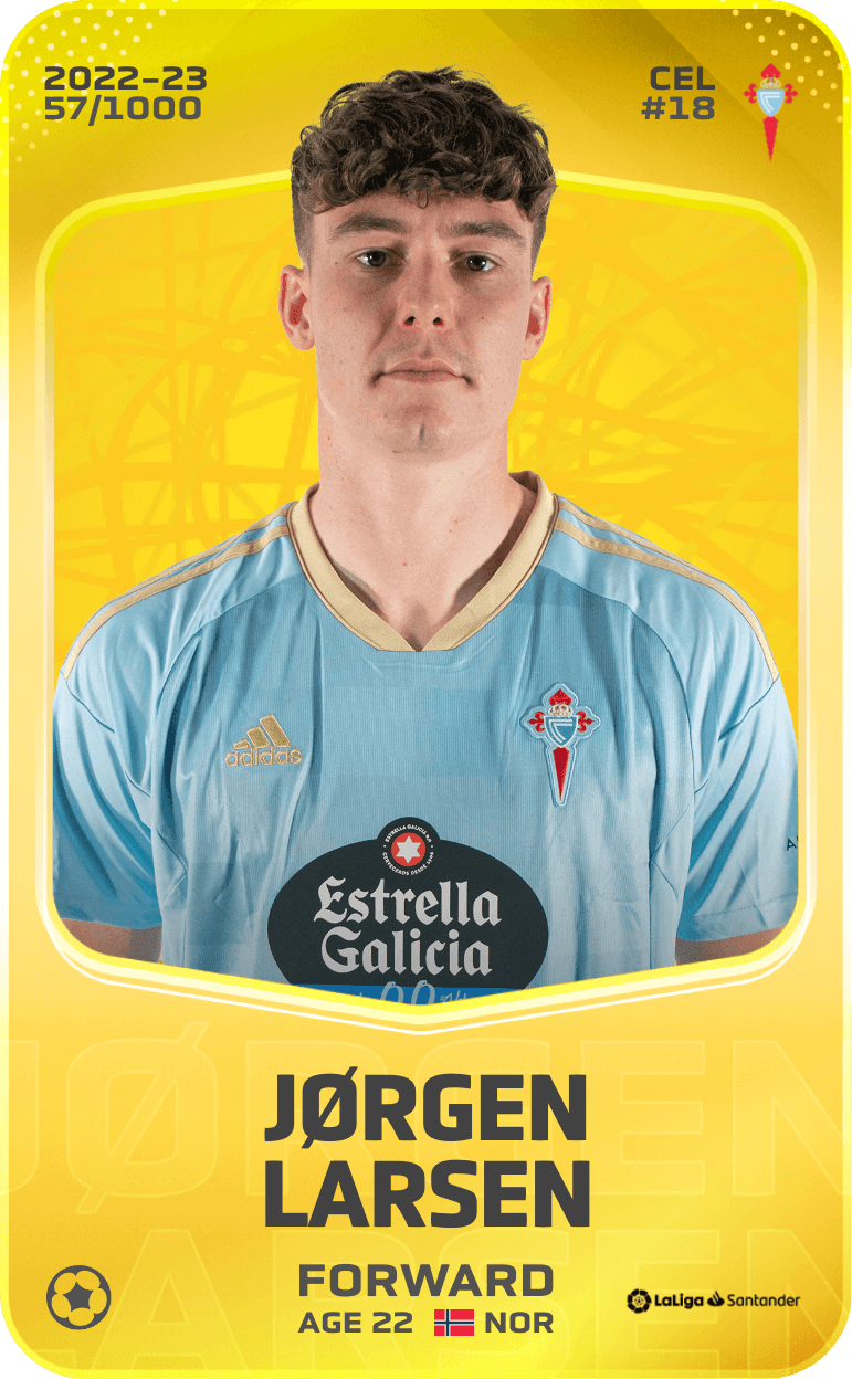 Jørgen Larsen 2022-23 • Limited 57/1000