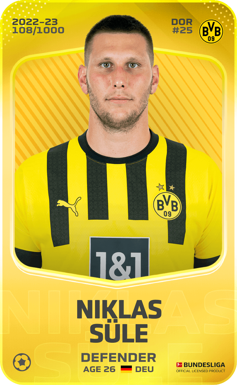 Niklas Süle 2022-23 • Limited 108/1000