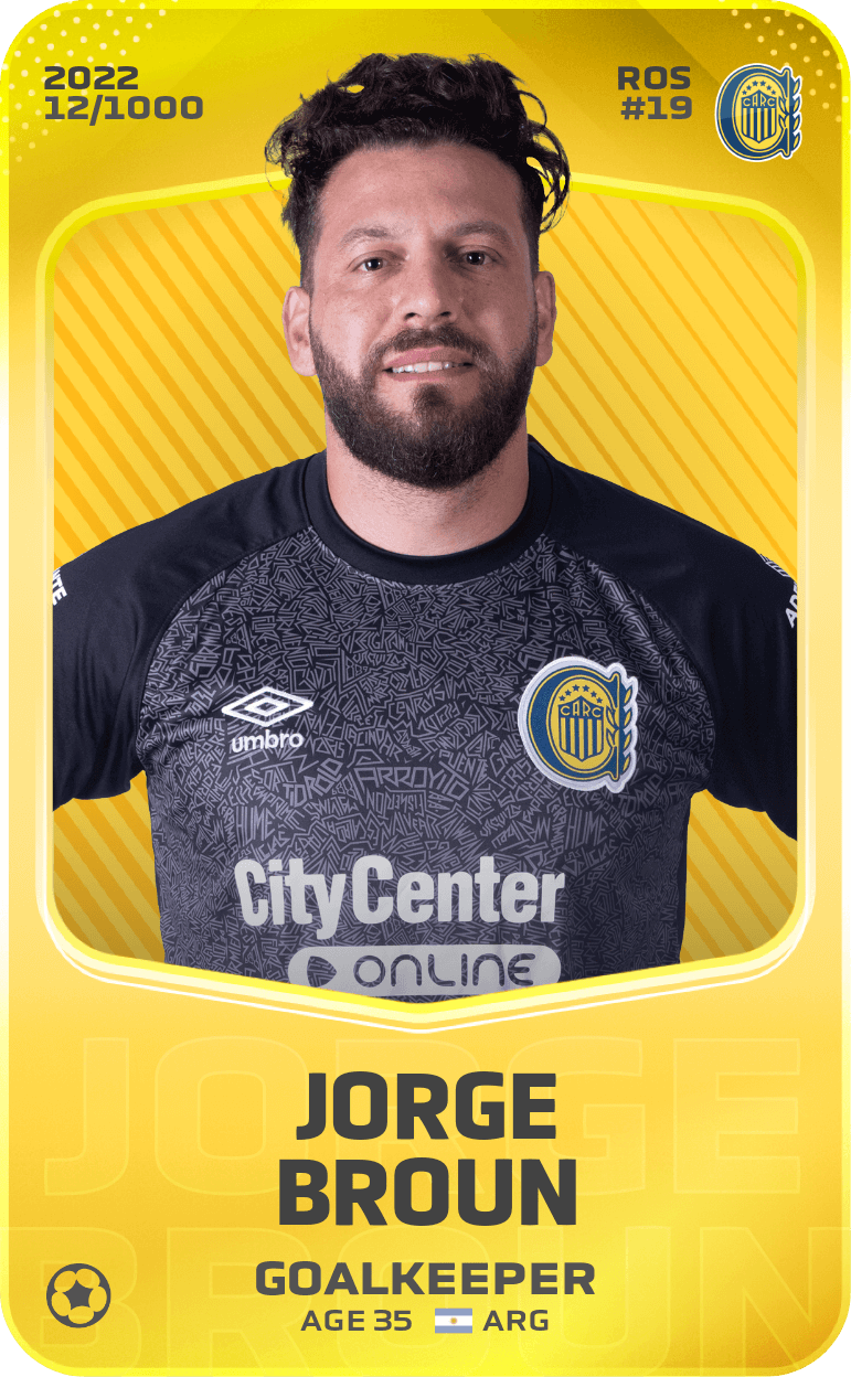 Jorge Broun 2022-23 • Limited 12/1000