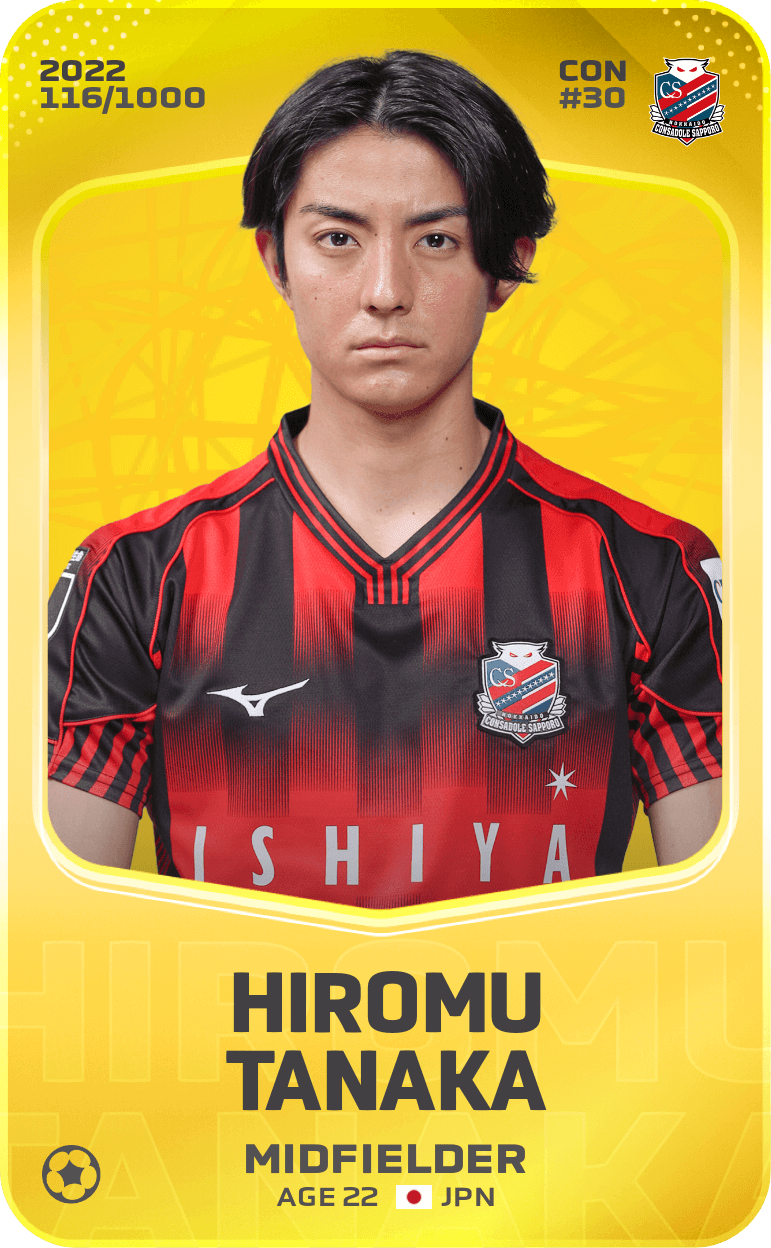 Hiromu Tanaka 2022-23 • Limited 116/1000