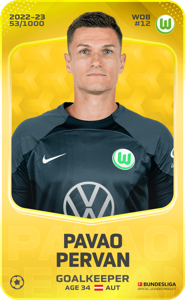 Pavao Pervan 2022-23 • Limited 53/1000