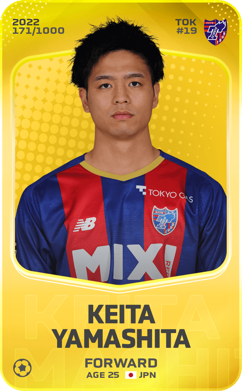 Keita Yamashita 2022-23 • Limited 171/1000