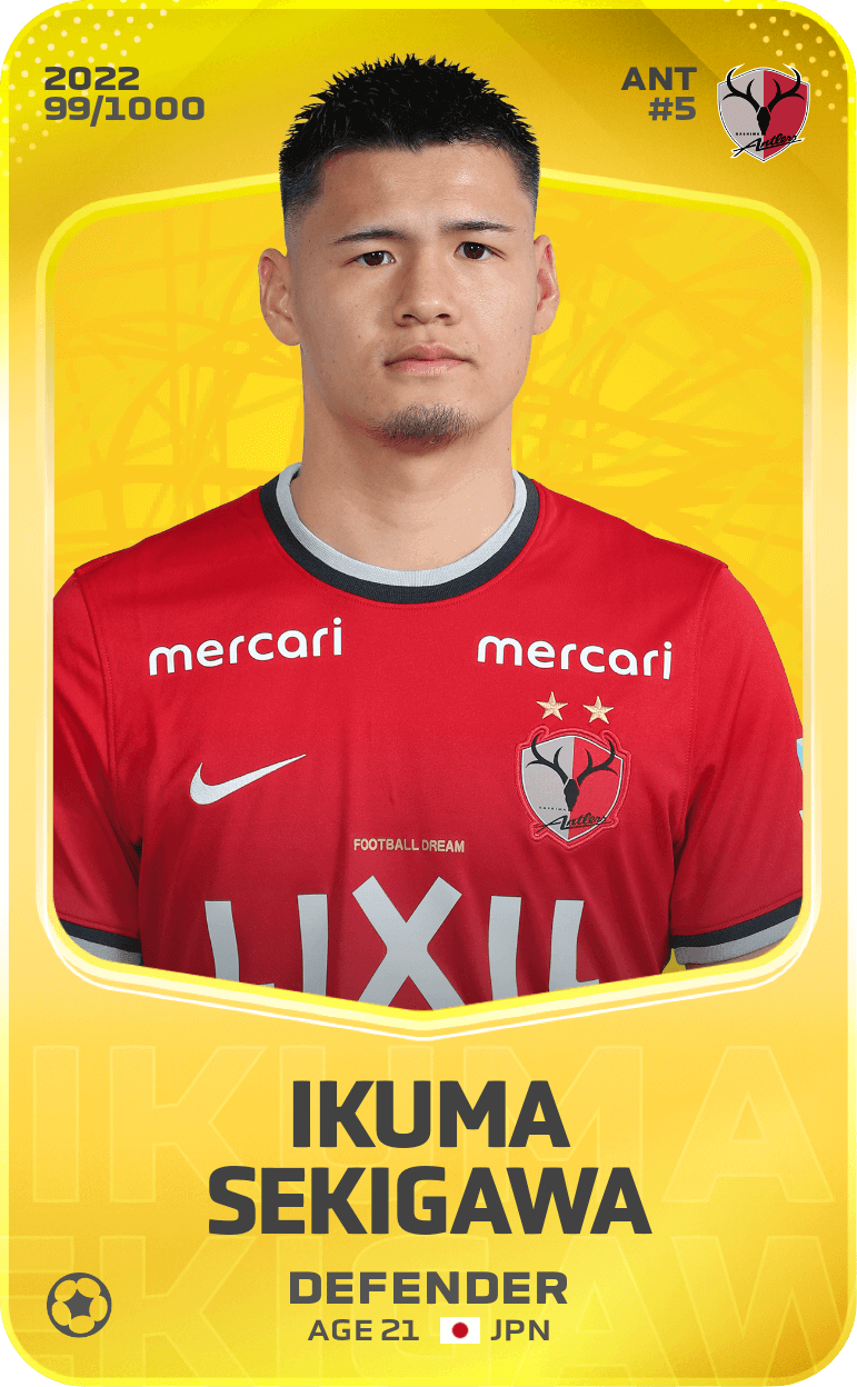 Ikuma Sekigawa 2022-23 • Limited 99/1000