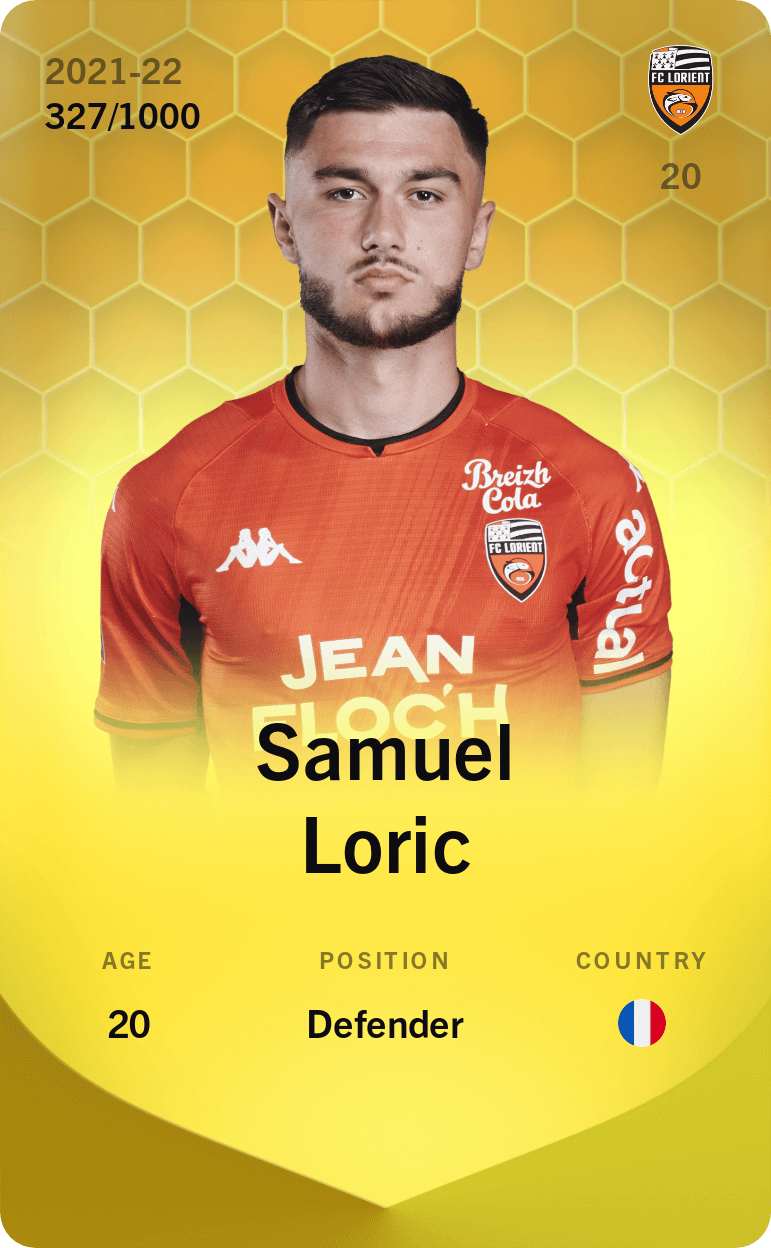 Samuel Loric 2021-22 • Limited 327/1000