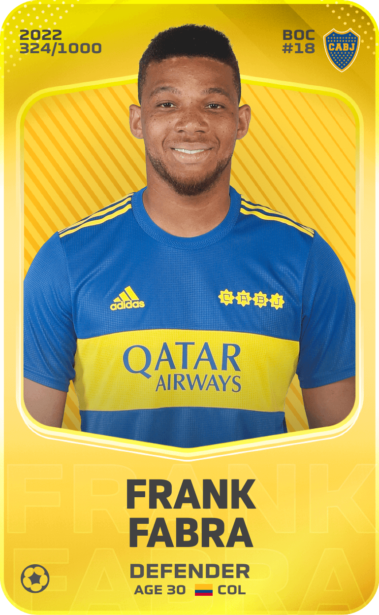 Frank Fabra 2022-23 • Limited 324/1000