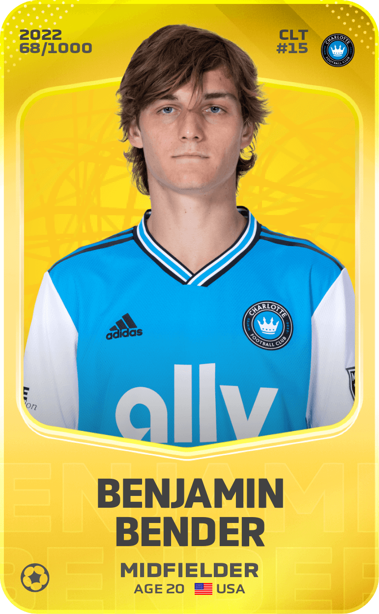 Benjamin Bender 2022-23 • Limited 68/1000