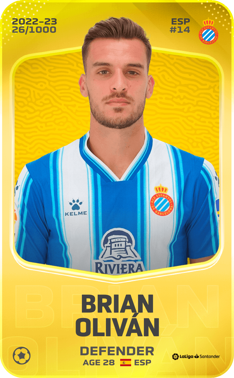 Brian Oliván 2022-23 • Limited 26/1000