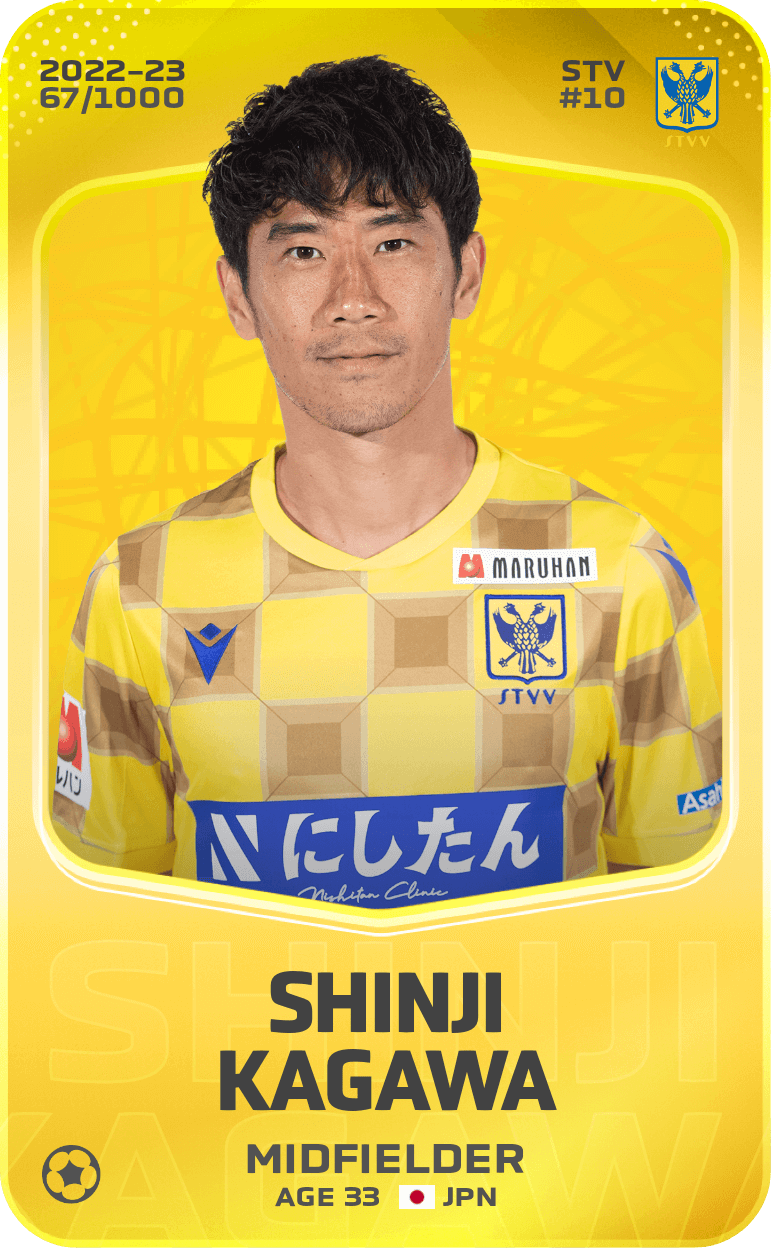 Shinji Kagawa 2022-23 • Limited 67/1000