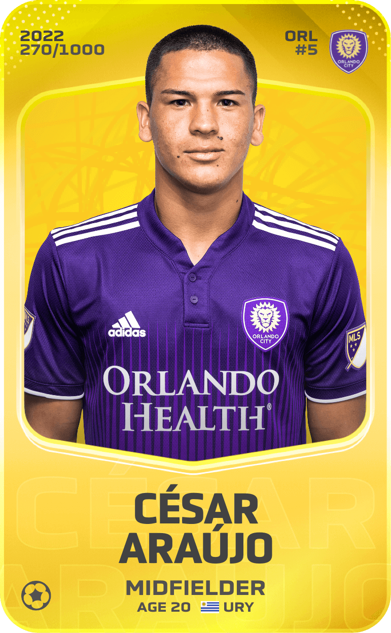 César Araújo 2022-23 • Limited 270/1000