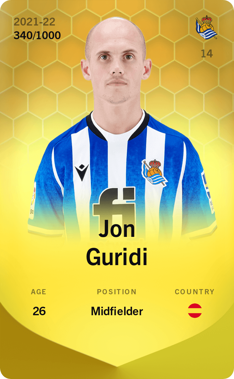 Jon Guridi 2021-22 • Limited 340/1000