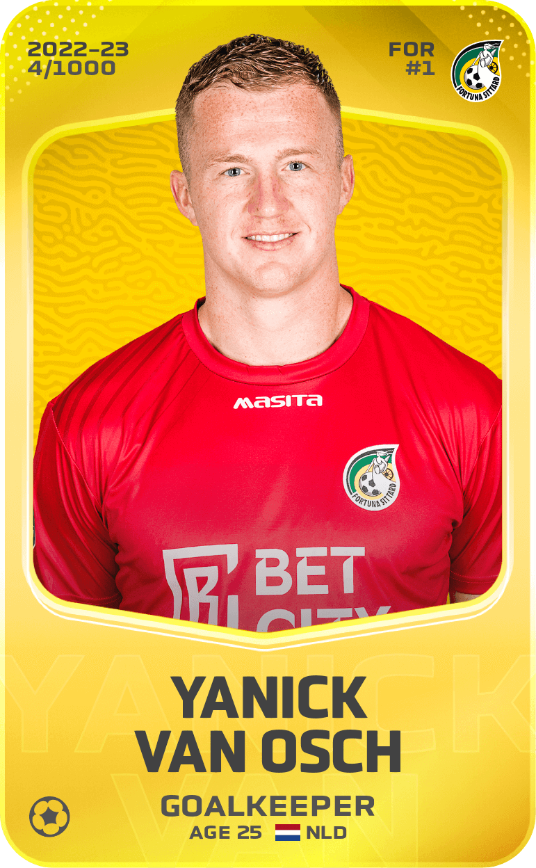 Yanick van Osch 2022-23 • Limited 4/1000
