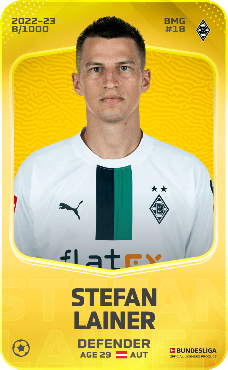 Stefan Lainer 2022-23 • Limited 8/1000