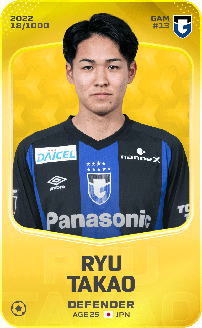 Ryu Takao 2022-23 • Limited 18/1000