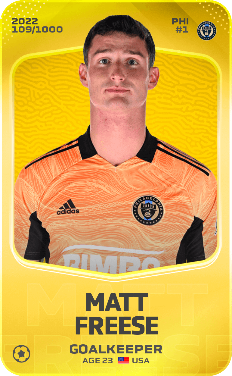 Matt Freese 2022-23 • Limited 109/1000
