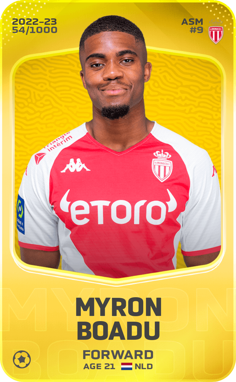 Myron Boadu 2022-23 • Limited 54/1000