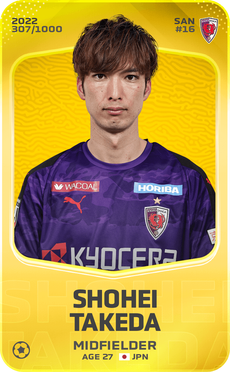 Shohei Takeda 2022-23 • Limited 307/1000