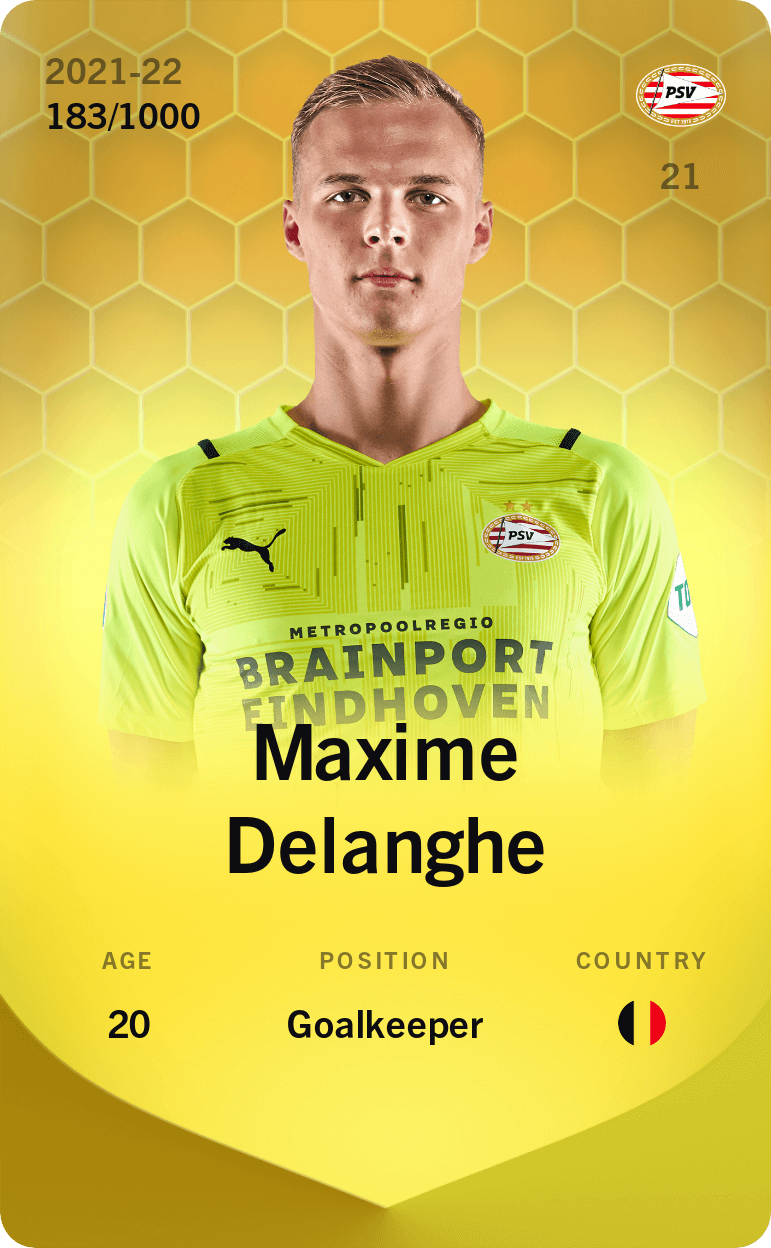Maxime Delanghe 2021-22 • Limited 183/1000
