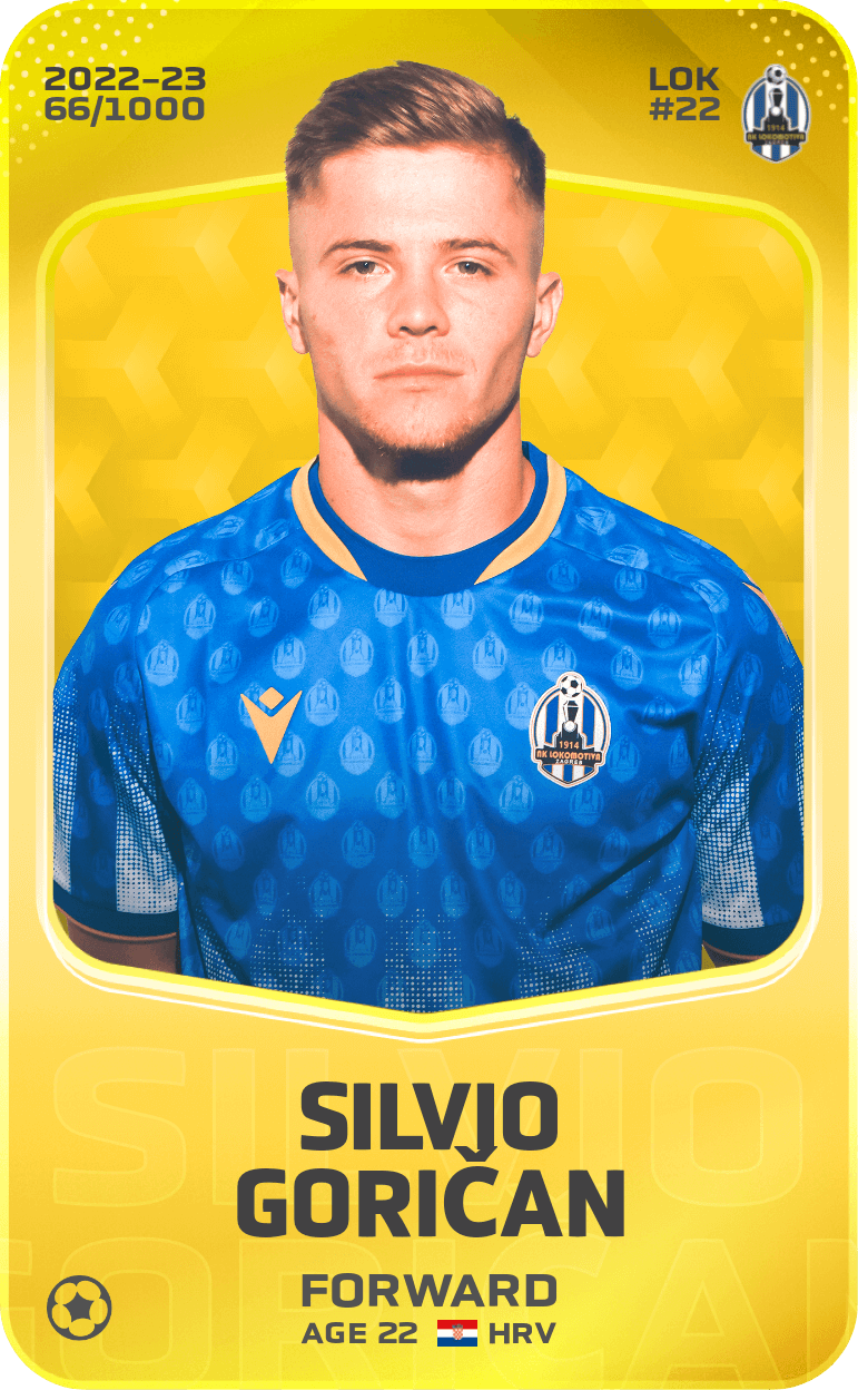 Silvio Goričan 2022-23 • Limited 66/1000