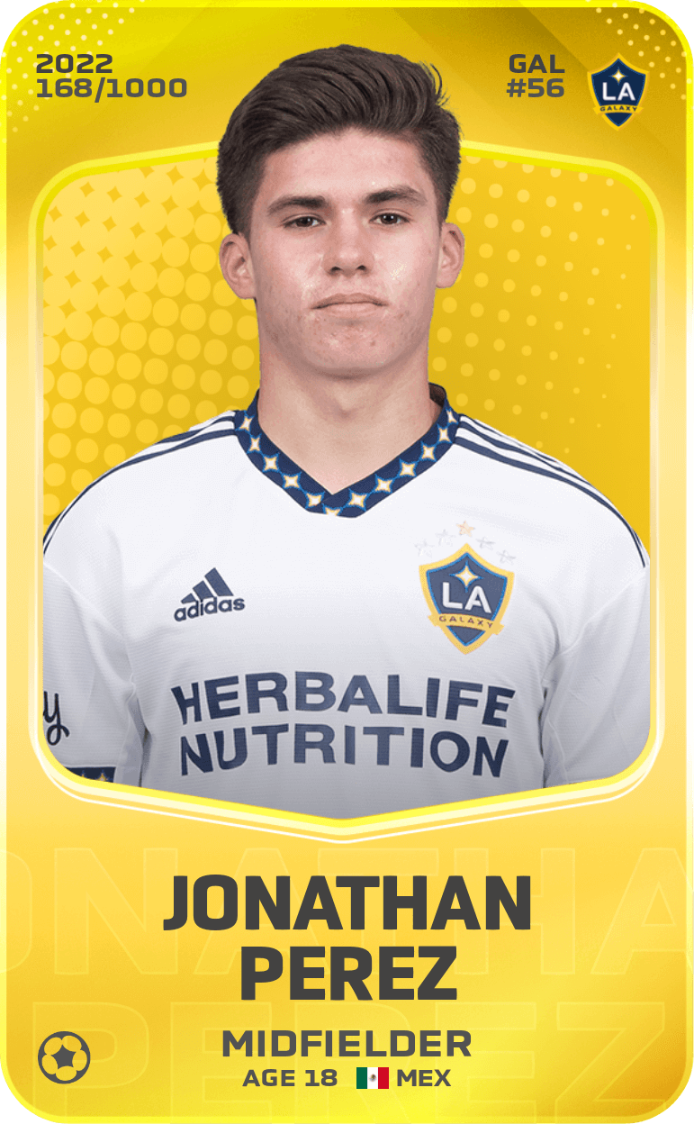 Jonathan Perez 2022-23 • Limited 168/1000