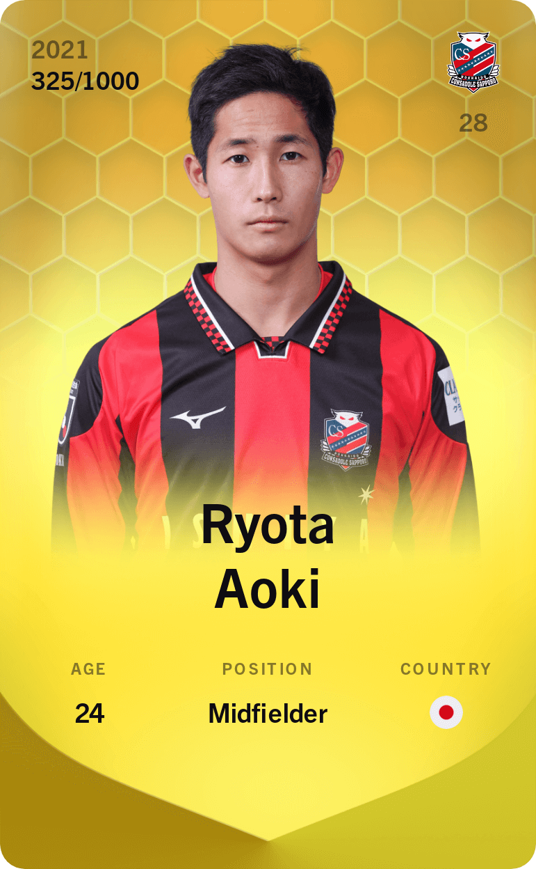 Ryota Aoki 2021-22 • Limited 325/1000