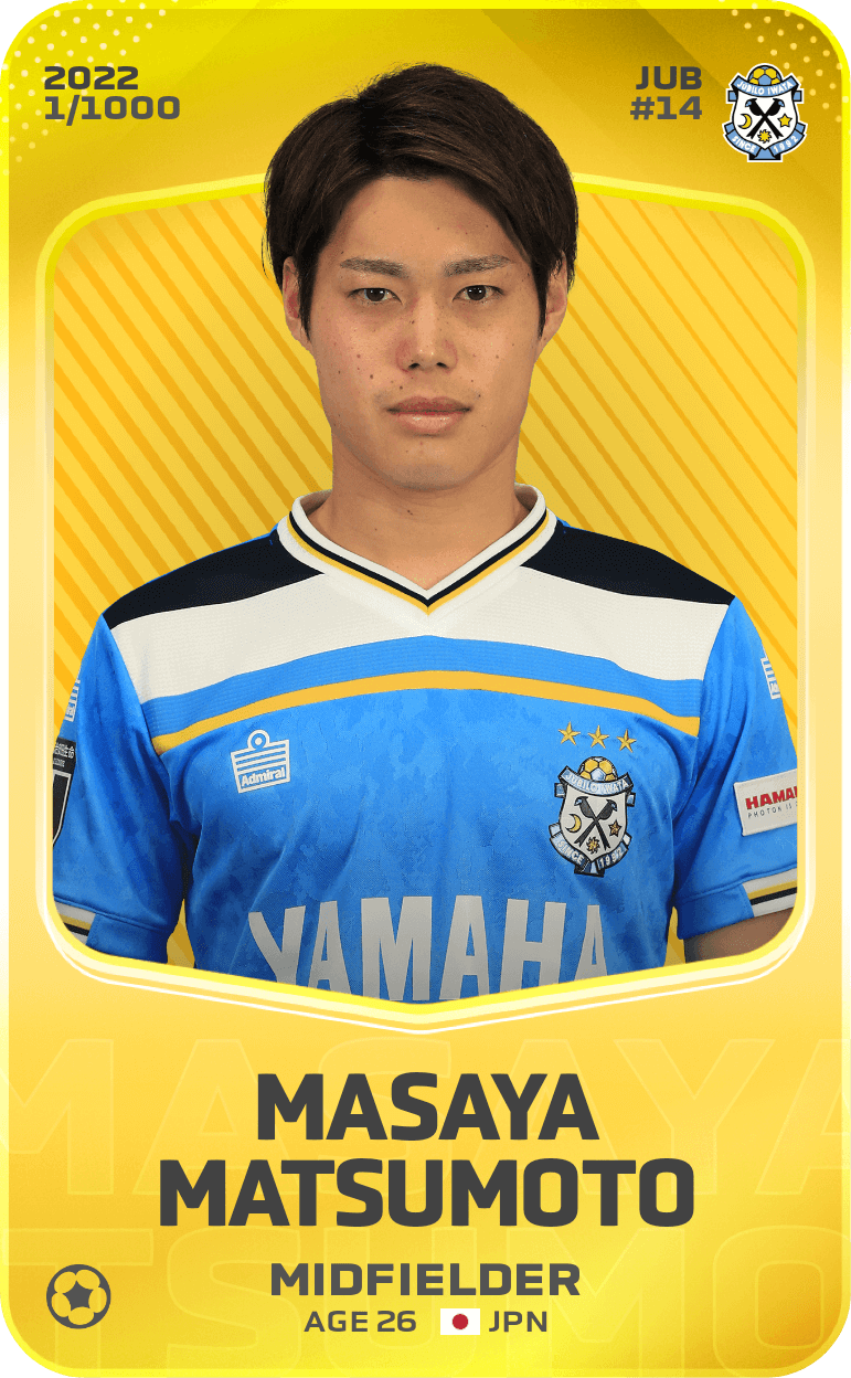 Masaya Matsumoto 2022-23 • Limited 1/1000
