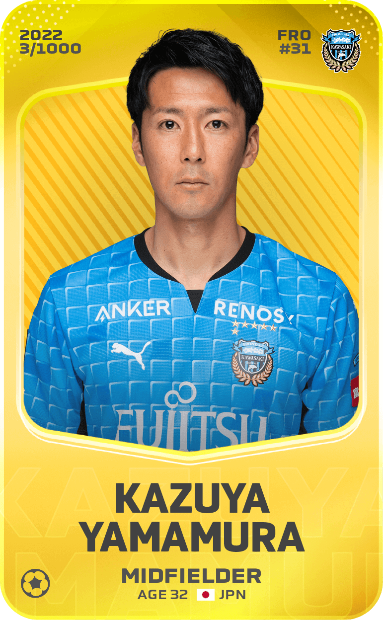 Kazuya Yamamura 2022-23 • Limited 3/1000