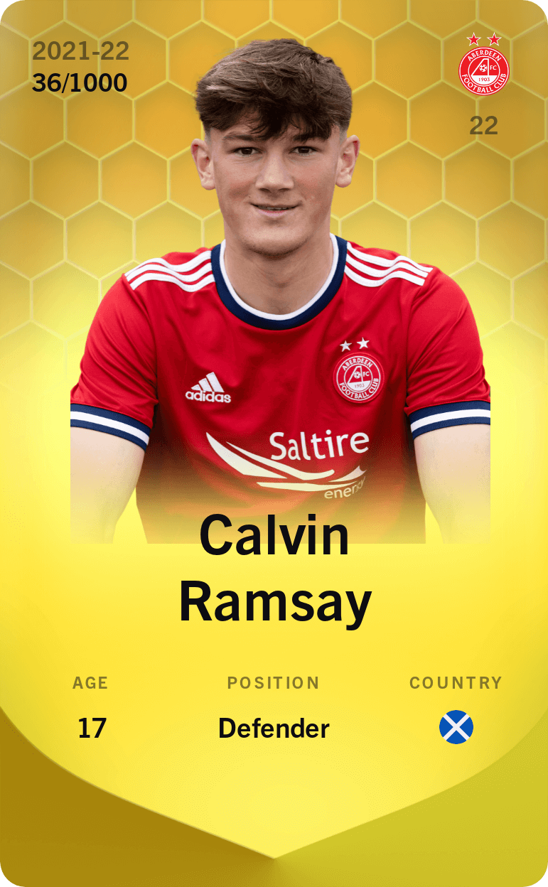 Calvin Ramsay 2021-22 • Limited 36/1000