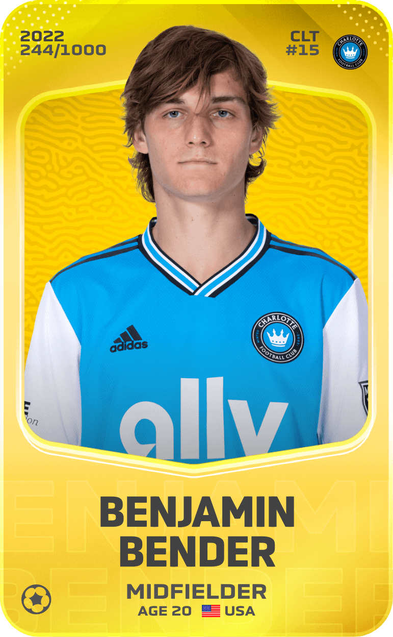 Benjamin Bender 2022-23 • Limited 244/1000