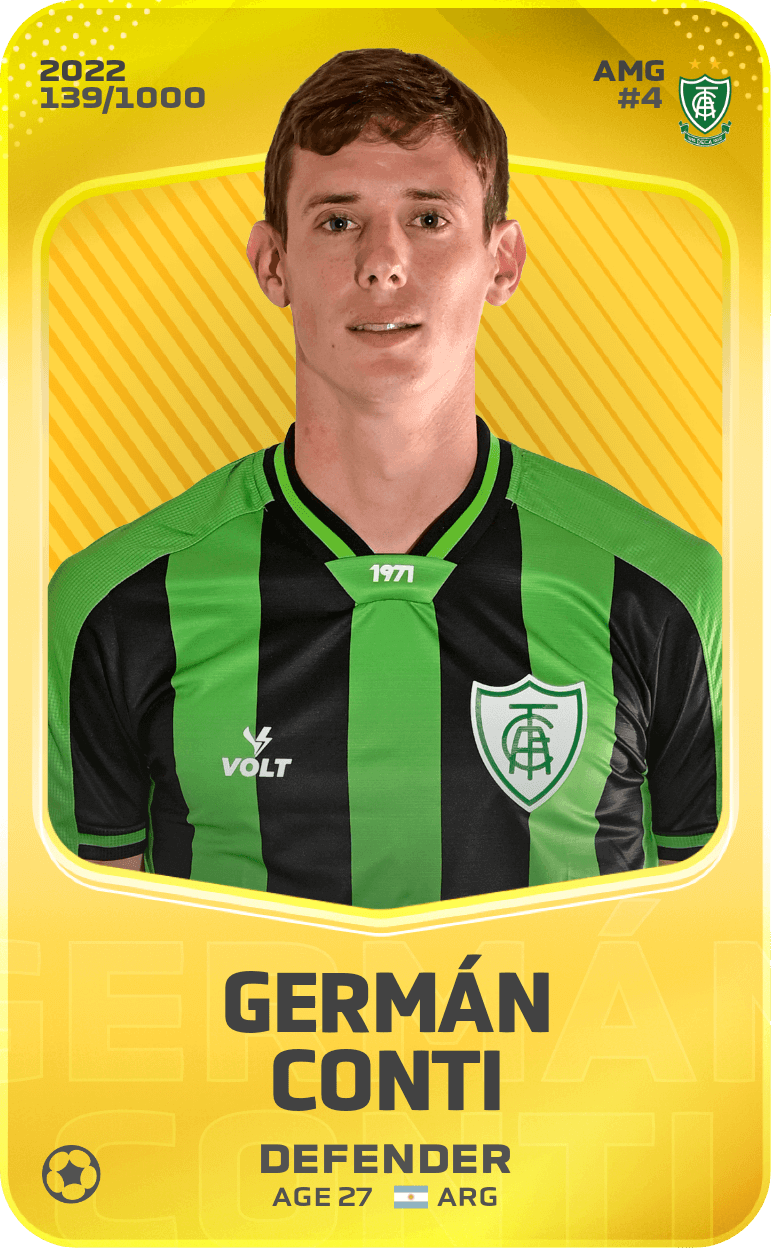 Germán Conti 2022-23 • Limited 139/1000