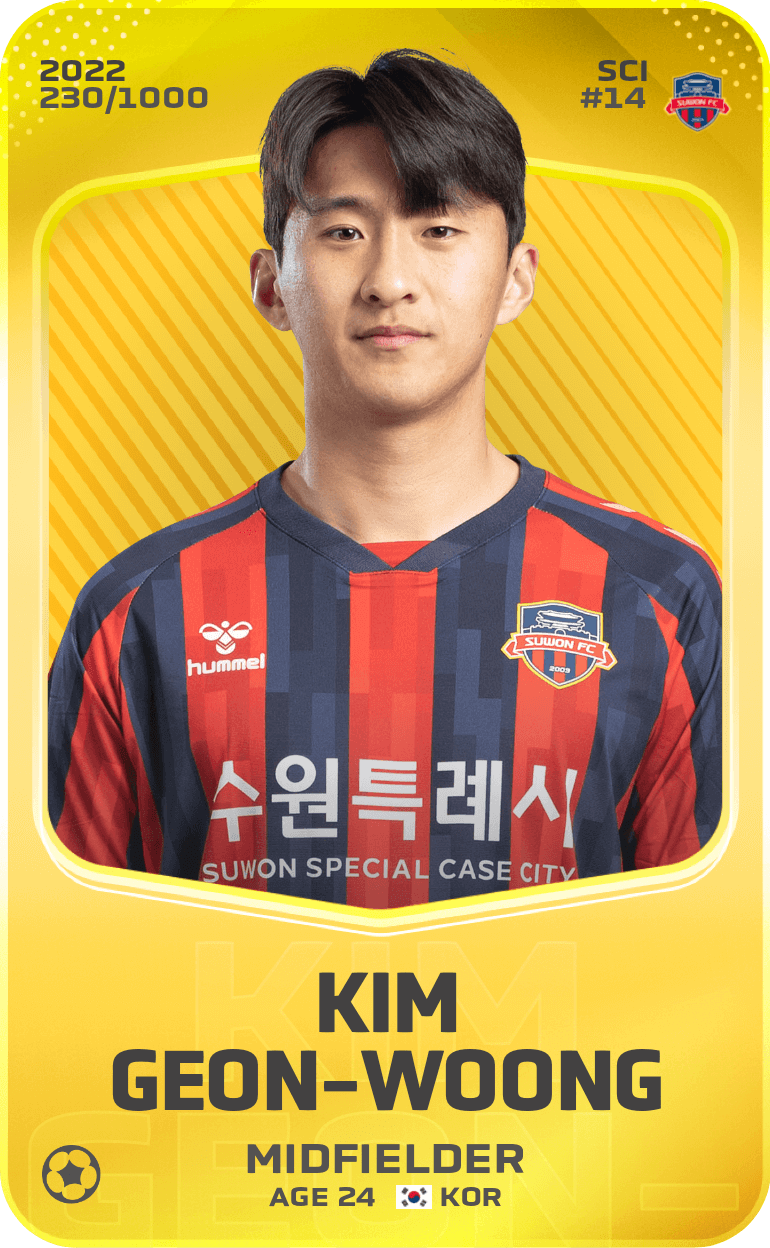 Kim Geon-Woong 2022-23 • Limited 230/1000