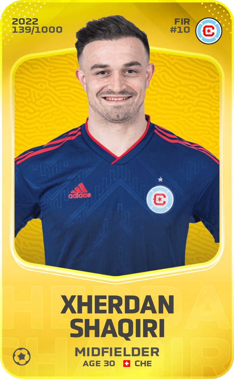 Xherdan Shaqiri 2022-23 • Limited 139/1000