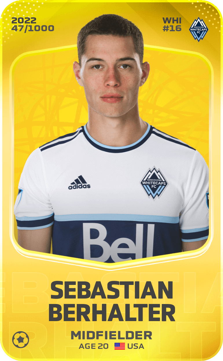 Sebastian Berhalter 2022-23 • Limited 47/1000