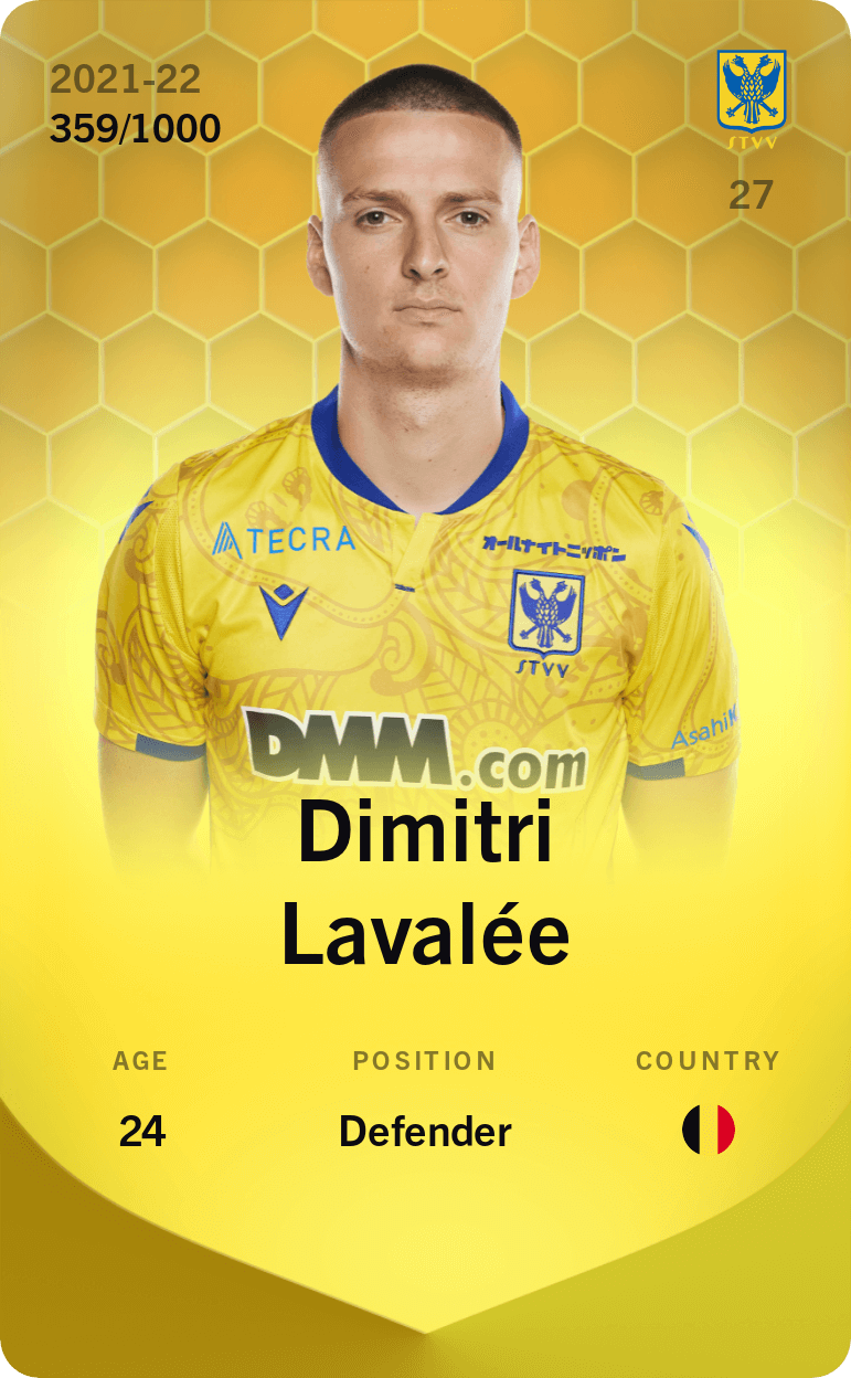 Dimitri Lavalée 2021-22 • Limited 359/1000
