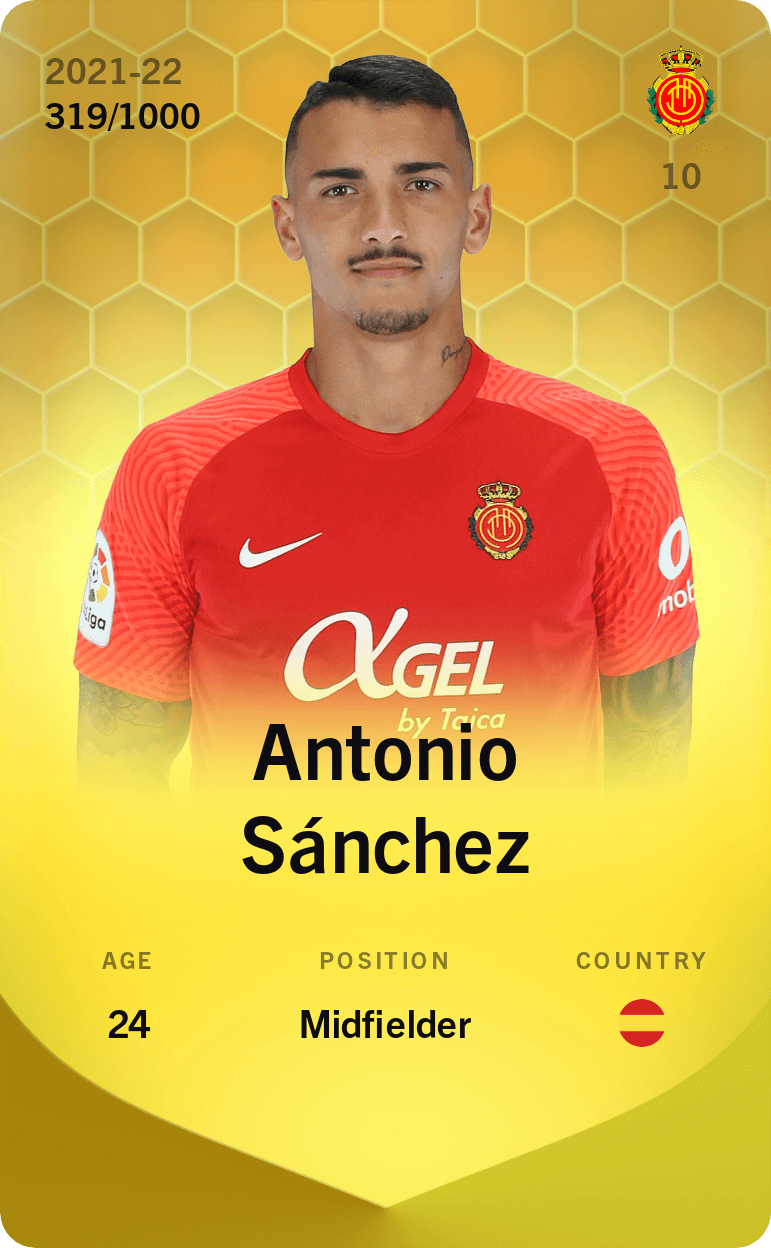 Antonio Sánchez 2021-22 • Limited 319/1000