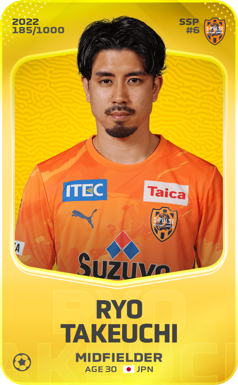 Sorare - Sorare Official - Ryo Takeuchi 2022-23 • Limited 185/1000 - NFT # 76050218025854330681103872711174763966943196309453094815303451659057121970177